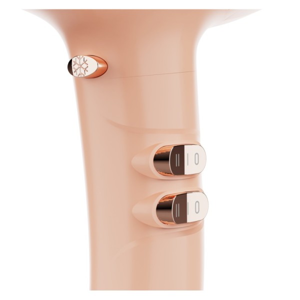 Melcap Phon X2 Turbo 5000 Rose Peach 2300W – Asciugacapelli Professionale Potente e Silenzioso