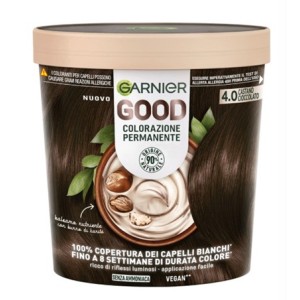 Garnier Good 4.0 Castano Cioccolato Colorazione Permanente Vegana Senza Ammoniaca