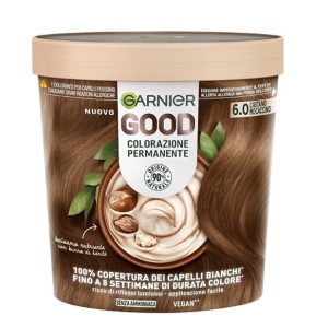 Garnier Good 6.0 Castano Mocaccino Colorazione Permanente Vegana Senza Ammoniaca
