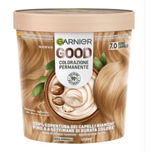 Garnier Good 7.0 Biondo Caramello Colorazione Permanente Vegana Senza Ammoniaca