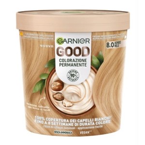 Garnier Good 8.0 Biondo Miele Colorazione Permanente Vegana Senza Ammoniaca