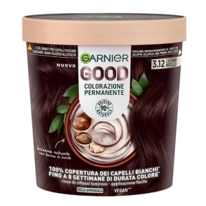 Garnier Good 3.12 Castano Mirtillo Colorazione Permanente Vegana Senza Ammoniaca