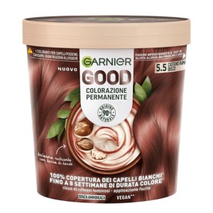 Garnier Good 5.5 Castano Ramato Ibisco Colorazione Permanente Vegana Senza Ammoniaca