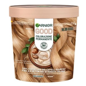 Garnier Good 8.13 Biondo Aurora Colorazione Permanente Vegana Senza Ammoniaca