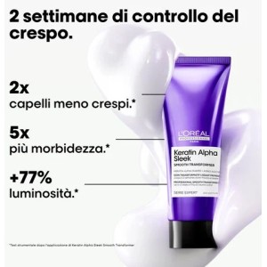 L'Oréal Professionnel Keratin Alpha Sleek Smooth Transformer Anti-Frizz 200 ml Disziplinierende Behandlung 2