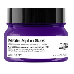 L'Oréal Professionnel Keratin Alpha Sleek Maschera Disciplinante Anticrespo 250 ml