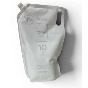 Kemon Uni.Color System Oxy 10 Volumi Bag refil 1000ml Attivatore Ossidante Professionale