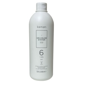 Kemon Uni.Color System Oxy 6 Vol. 1,8% Bag refil 1000ml Attivatore Ossidante Professionale 2