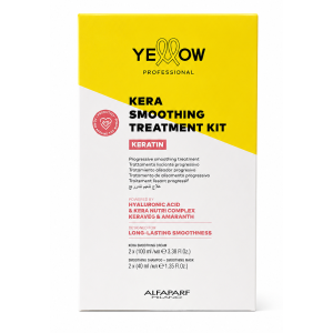 Yellow Professional Kera Smoothing Treatment Kit
