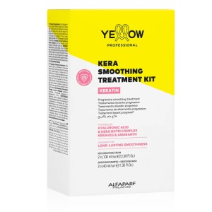 Yellow Professional Kera Smoothing Treatment Kit 2