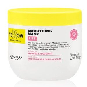 Yellow Professional Liss Smoothing Mask 500 ml – Maschera Lisciante Anti-Crespo per Capelli Indisciplinati