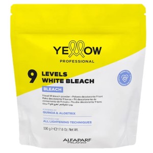Yellow Professional 9 Levels White Bleach 500 g – Polvere Decolorante 9 Toni