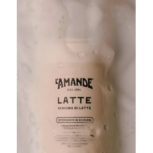 L'Amande Latte Schiuma di Latte Detergente in Schiuma Viso 150 ml 2