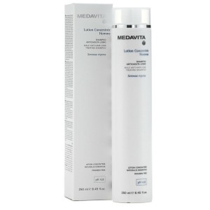 MEDAVITA Lotion Concentrée Homme Shampoo Anticaduta Uomo 250ml Rinforzante Professionale