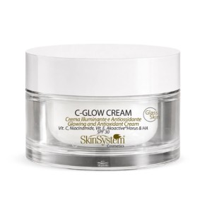 SkinSystem C-GLOW Cream Glass SPF30 50 ml Crema Viso Illuminante Antiossidante