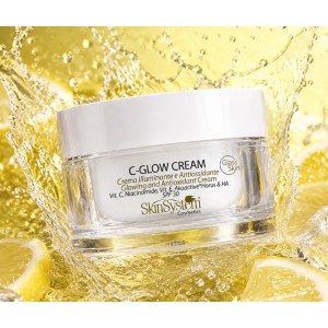 SkinSystem C-GLOW Cream Glass SPF30 50 ml Crema Viso Illuminante Antiossidante 2