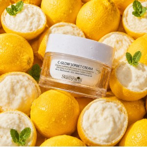 SkinSystem C-GLOW Sorbet Cream 50 ml – Crema Sorbetto Viso Illuminante con Vitamina C, Niacinamide e Acido Ialuronico 2