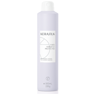 KERASILK Multi-Purpose Hairspray 300 ml Professionelles Haarspray Flexibler Halt Hitzeschutz Biomimetic Silk