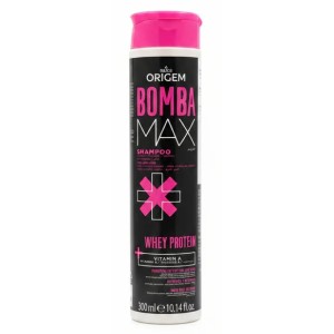 Origem Bomba Max Feuchtigkeitsshampoo 300 ml NAZCA mit Whey Protein und Biotin