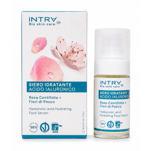 Intra Bio Skin Care Hyaluronsäure Feuchtigkeitsserum 30 ml Rosa Centifolia & Pfirsichblüten
