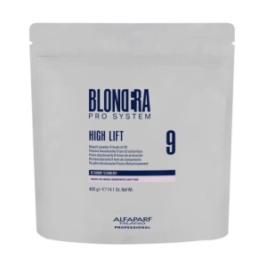 Alfaparf Blondera Pro System High Lift 9 Töne Weißes Blondierpulver 400 g