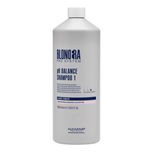 ALFAPARF Blondera pH Balance Shampoo 1 1000 ml – pH-Ausgleichsshampoo nach Coloration und Blondierung
