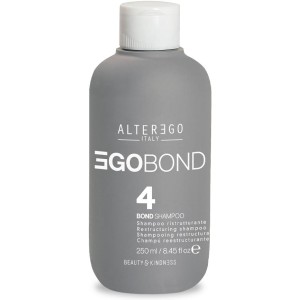 ALTER EGO ITALY Egobond 4 Bond Shampoo 250 ml – Shampoo Ristrutturante Capelli Danneggiati e Colorati