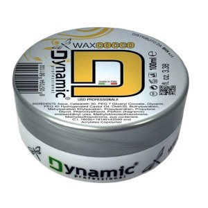 Dynamic Professional Wax Cocco 100 ml – Cera ad Acqua Extra Strong Effetto Lucido