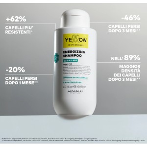 Yellow Professional Energizing Shampoo 500 ml – Stärkendes Shampoo für brüchiges & geschwächtes Haar 2