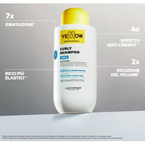 Yellow Professional Curly Shampoo 500 ml – Shampoo Idratante Senza Solfati per Capelli Ricci e Mossi 2