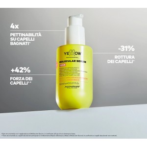 Yellow Professional Molecular Serum 150 ml – Siero Leave-In Riparatore Capelli Danneggiati 2