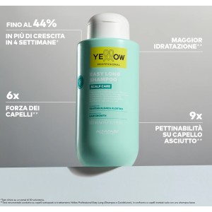 Yellow Professional Easy Long Shampoo 500 ml – Shampoo für Haarwachstum 2