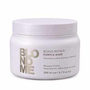 Schwarzkopf BLONDME Bond Repair Purple Mask 200 ml