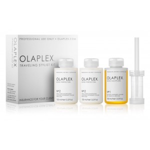 Olaplex Traveling Stylist Kit  - Bond Multiplier N°1, Bond Perfector N°2 100ml. x2, 1x 100 ml.