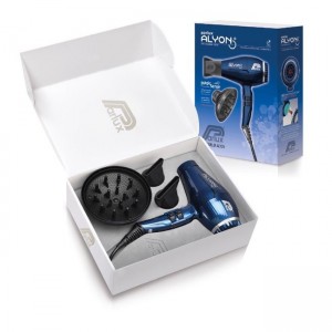Parlux Alyon Air Ionizer Tech Eco Friendly Blu notte - Asciugacapelli Con Diffusore Magic Sense 2