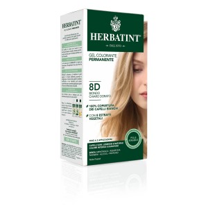 GEL COLORANTE PERMANENTE HERBATINT 8D (150 ml)