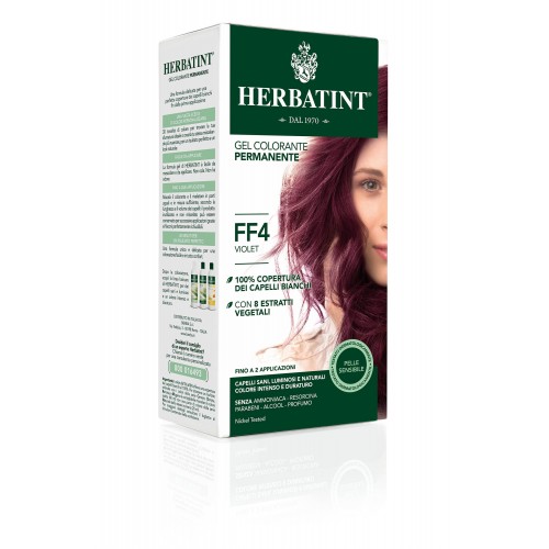 GEL COLORANTE PERMANENTE HERBATINT FF4 Violet (150 ml)