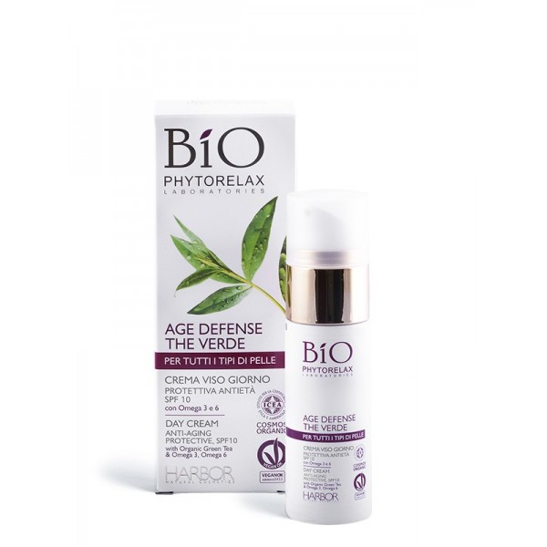 CREMA VISO GIORNO PROTETTIVA ANTIETÀ -SPF 10- 30 ML PHYTORELAX