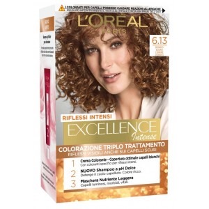 EXCELLENCE 6.13 BIONDO SCURO CENERE DORATO L'OREAL PARIS