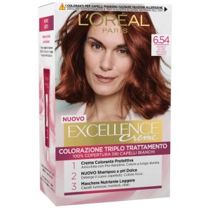 EXCELLENCE 6.54 BIONDO SCURO MOGANO RAMATO L'OREAL PARIS