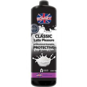 Shampoo classico per tutti i tipi di capelli Latte Plasure 1000ml RONNEY