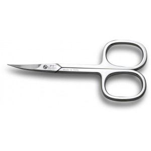 FORBICI NICHELATE PER PELLI CON PUNTA CURVA WICTOR