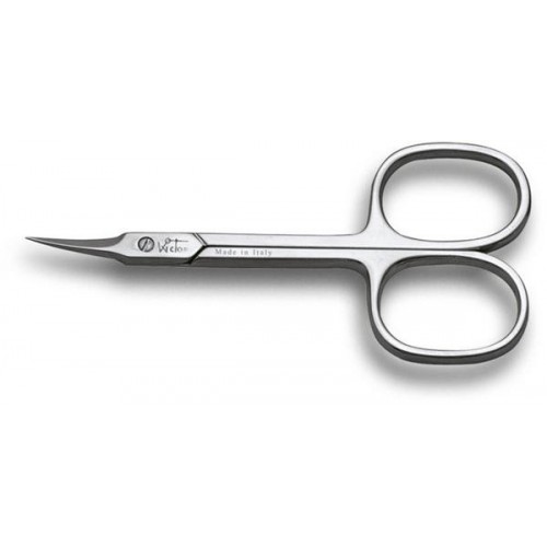 FORBICI NICHELATE PER PELLI CON PUNTA LANCIA WICTOR