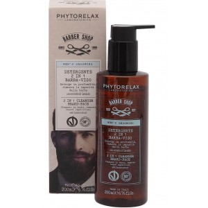 DETERGENTE 2 IN 1 BARBA-VISO 200 ML PHYTORELAX