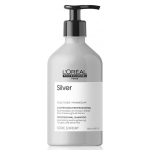 SHAMPOO SILVER 500 ML SERIE EXPERT L'OREAL