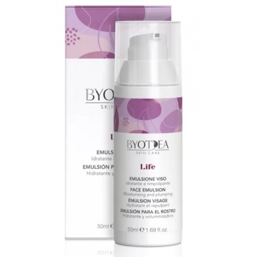 LIFE EMULSIONE VISO IDRATANTE E RIMPOLPANTE 50 ML BYOTEA