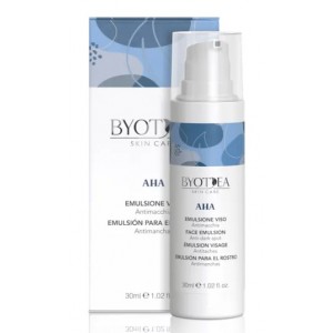 AHA EMULSIONE VISO ANTIMACCHIA 30 ML BYOTEA