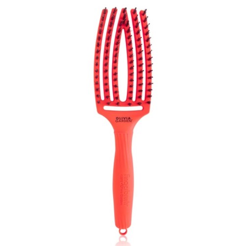 SPAZZOLA FINGERBRUSH THINKPINK - BOLD ORANGE - OLIVIA GARDEN